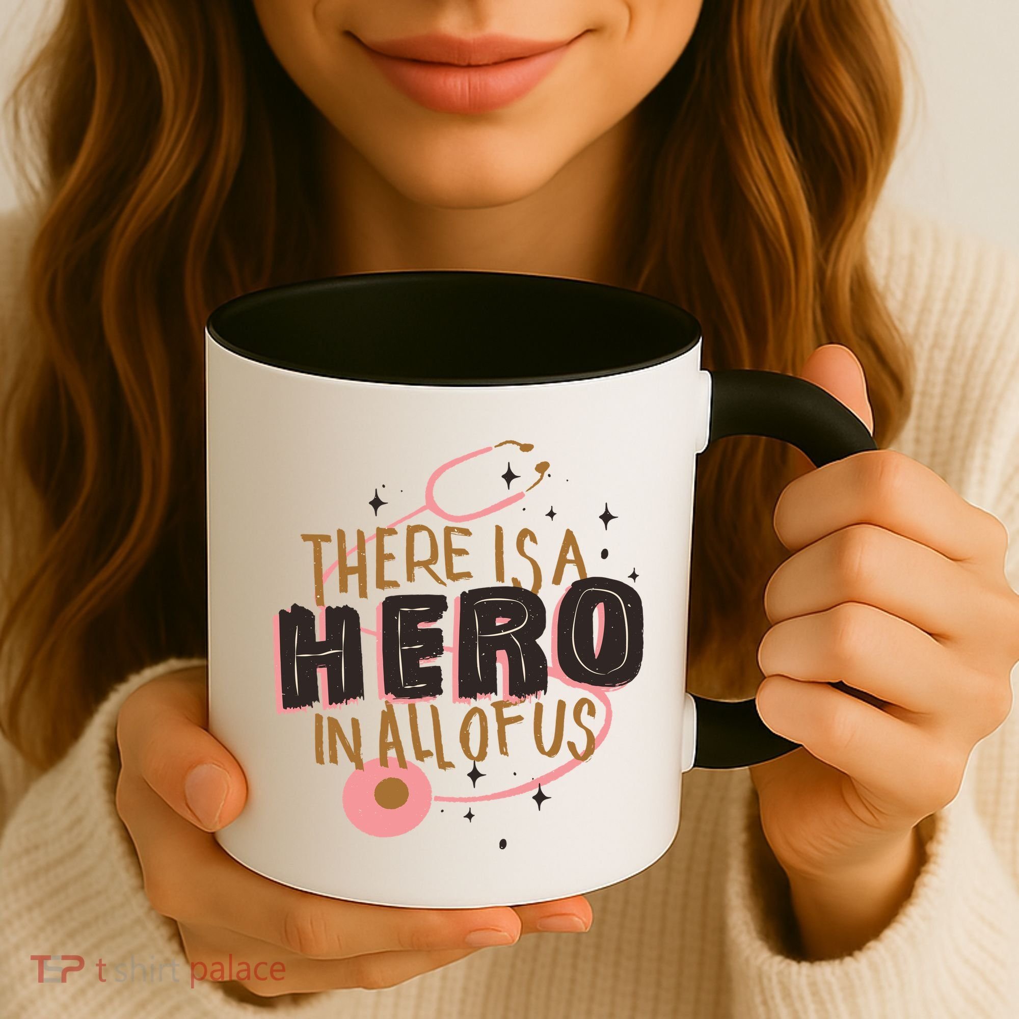 There Is A Hero In All Of Us Nurses Doctors Coffee Mug