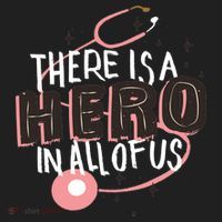 There Is A Hero In All Of Us Nurses Doctors Tumbler thumb 3