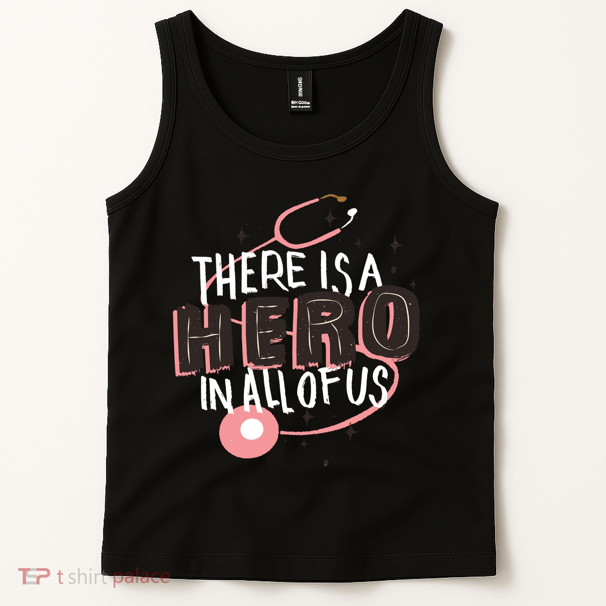 There Is A Hero In All Of Us Nurses Doctors Tank Top