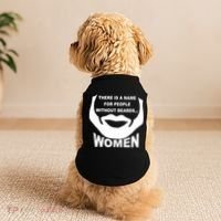 There is A Name For People Without Beards Women Doggie Tank thumb 2