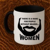 There is A Name For People Without Beards Women Coffee Mug thumb 2