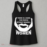 There is A Name For People Without Beards Women Women's Tank Top thumb 3
