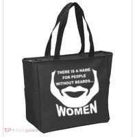 There is A Name For People Without Beards Women Tote Bag thumb 2