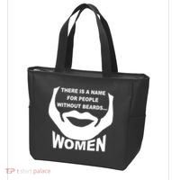 There is A Name For People Without Beards Women Tote Bag thumb 3