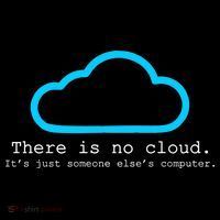 There is No Cloud. It's Just Someone Else's Computer. Backpack thumb 2