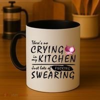 There Is No Crying In My Kitchen Coffee Mug thumb 4