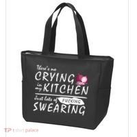 There Is No Crying In My Kitchen Tote Bag thumb 3
