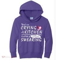 There Is No Crying In My Kitchen Kids Hoodie thumb 0
