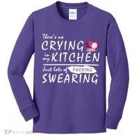 There Is No Crying In My Kitchen Kids Long Sleeve Shirt thumb 0