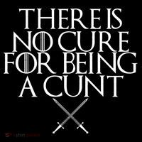 There Is No Cure For Being A Cunt Women's Long Sleeve Shirt thumb 2