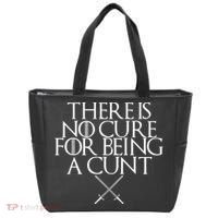 There Is No Cure For Being A Cunt Tote Bag thumb 0