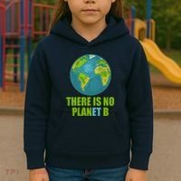 There is No Plan B Celebrate Earth Day Kids Hoodie thumb 3