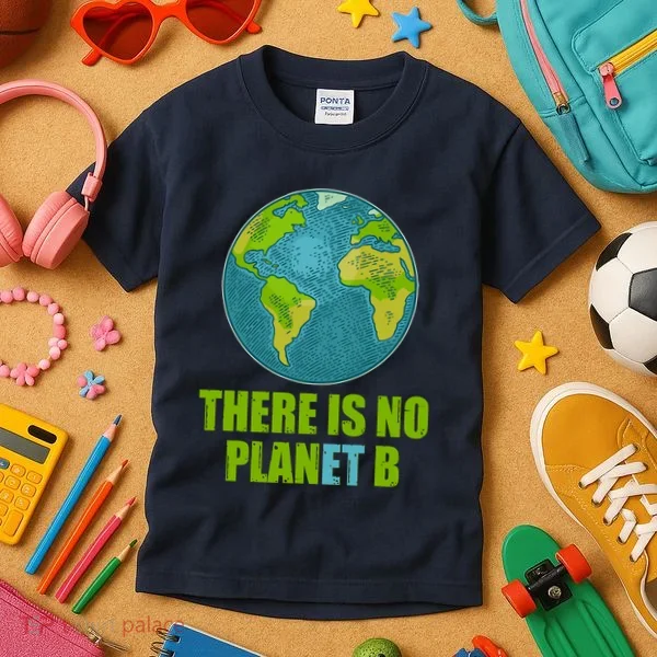 There is No Plan B Celebrate Earth Day Kids T-Shirt