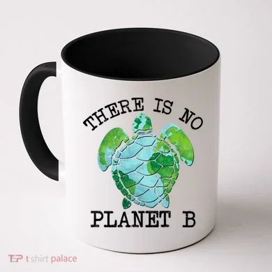 There is No Planet B Earth Coffee Mug