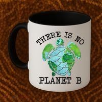 There is No Planet B Earth Coffee Mug thumb 2