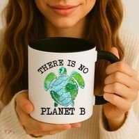 There is No Planet B Earth Coffee Mug thumb 3