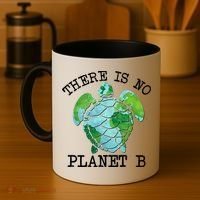 There is No Planet B Earth Coffee Mug thumb 4