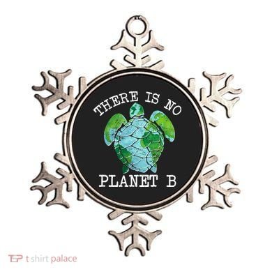There is No Planet B Earth Ornament