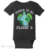 There is No Planet B Earth Baby Bodysuit thumb 0