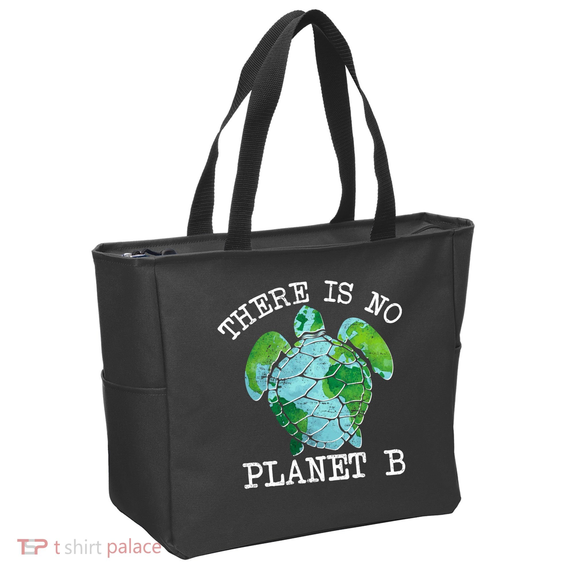 There is No Planet B Earth Tote Bag