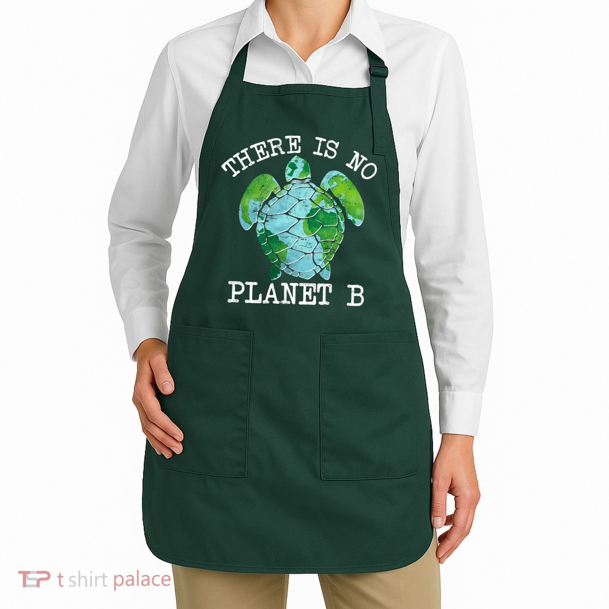 There is No Planet B Earth Apron