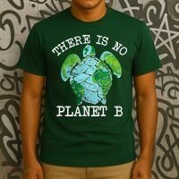 There is No Planet B Earth T-Shirt thumb 3