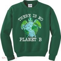 There is No Planet B Earth Kids Sweatshirt thumb 0