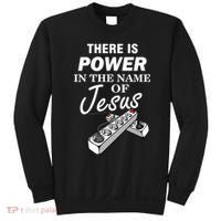 There Is Power In The Name of Jesus Sweatshirt thumb 0