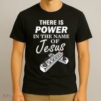 There Is Power In The Name of Jesus T-Shirt thumb 3