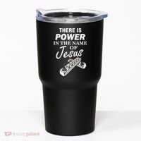 There Is Power In The Name of Jesus Tumbler thumb 0