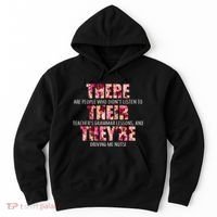 There Their They're Grammar Lessons Hoodie thumb 0