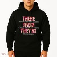There Their They're Grammar Lessons Hoodie thumb 2