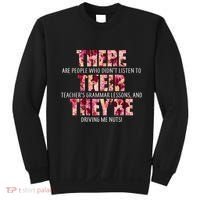 There Their They're Grammar Lessons Sweatshirt thumb 0