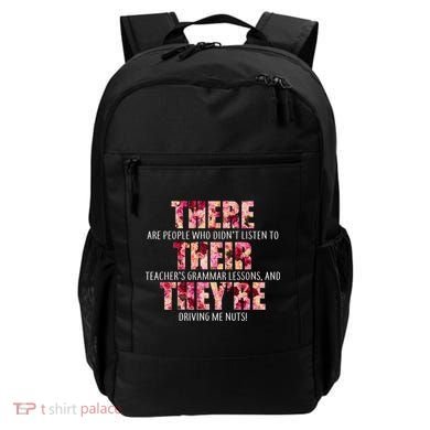 There Their They're Grammar Lessons Backpack