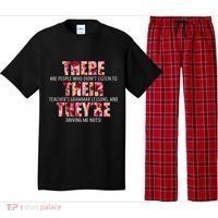 There Their They're Grammar Lessons Pajama Set thumb 0