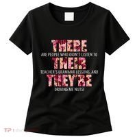 There Their They're Grammar Lessons Women's T-Shirt thumb 0