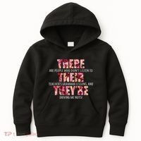 There Their They're Grammar Lessons Kids Hoodie thumb 0