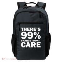 There's 99 Percent Chance I Don't Care Backpack thumb 0