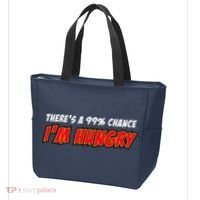There's a 99% Chance I'm Hungry Tote Bag thumb 3
