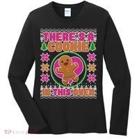 There's A Cookie In This Oven Women's Long Sleeve Shirt thumb 0