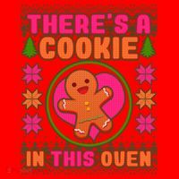 There's A Cookie In This Oven Santa Hat thumb 1