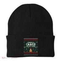 There's A Cookie In This Oven Ugly Christmas Sweater Beanie thumb 0