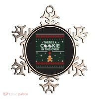 There's A Cookie In This Oven Ugly Christmas Sweater Ornament thumb 0