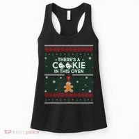 There's A Cookie In This Oven Ugly Christmas Sweater Women's Tank Top thumb 0