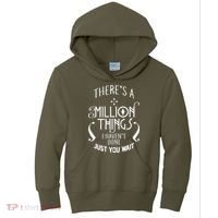 There's A Million Things I Haven't Done You Just Wait Kids Hoodie thumb 0