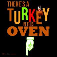 There's A Turkey In This Oven Apron thumb 3