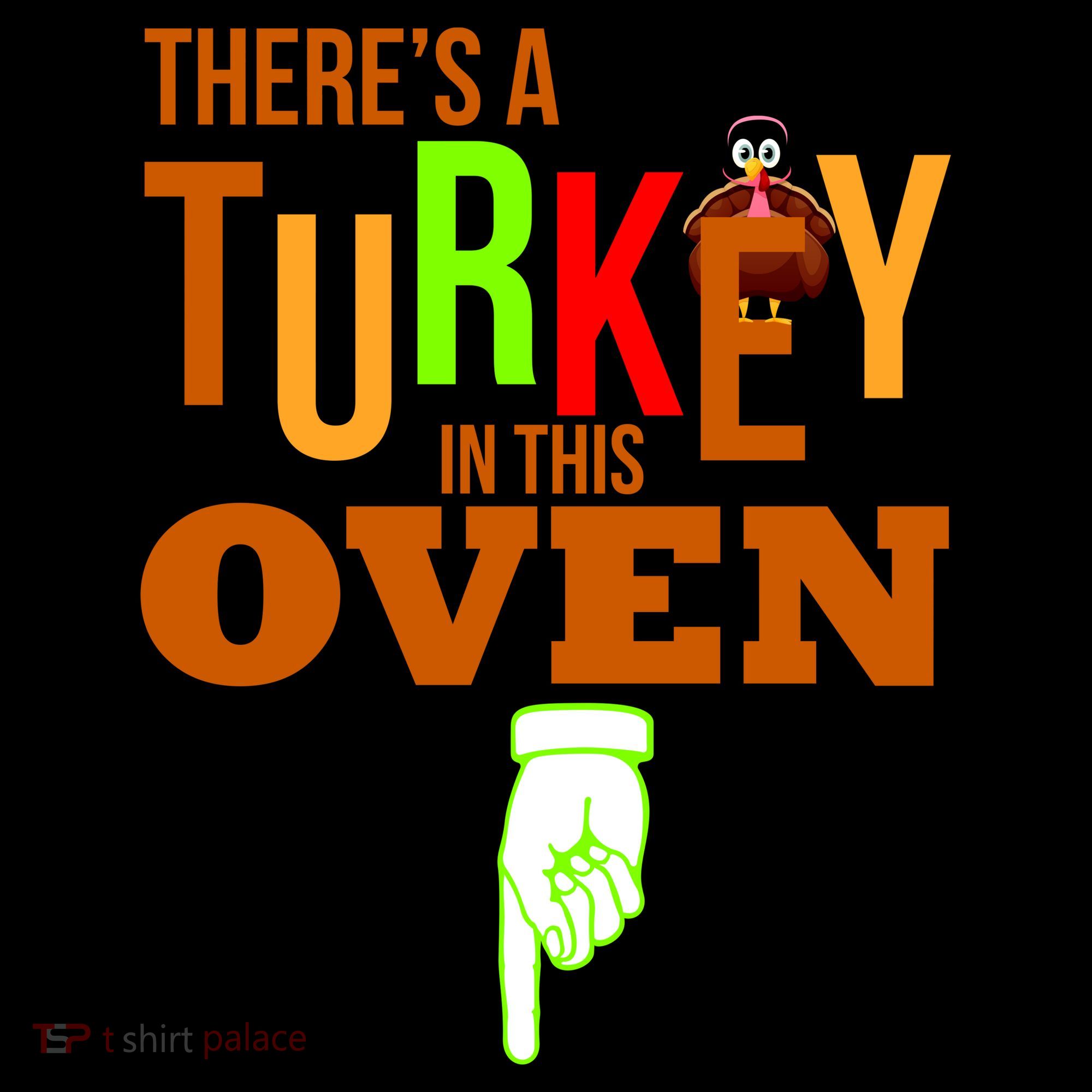 There's A Turkey In This Oven Ornament