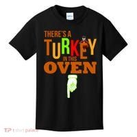 There's A Turkey In This Oven Kids T-Shirt thumb 0