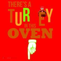 There's A Turkey In This Oven Santa Hat thumb 1