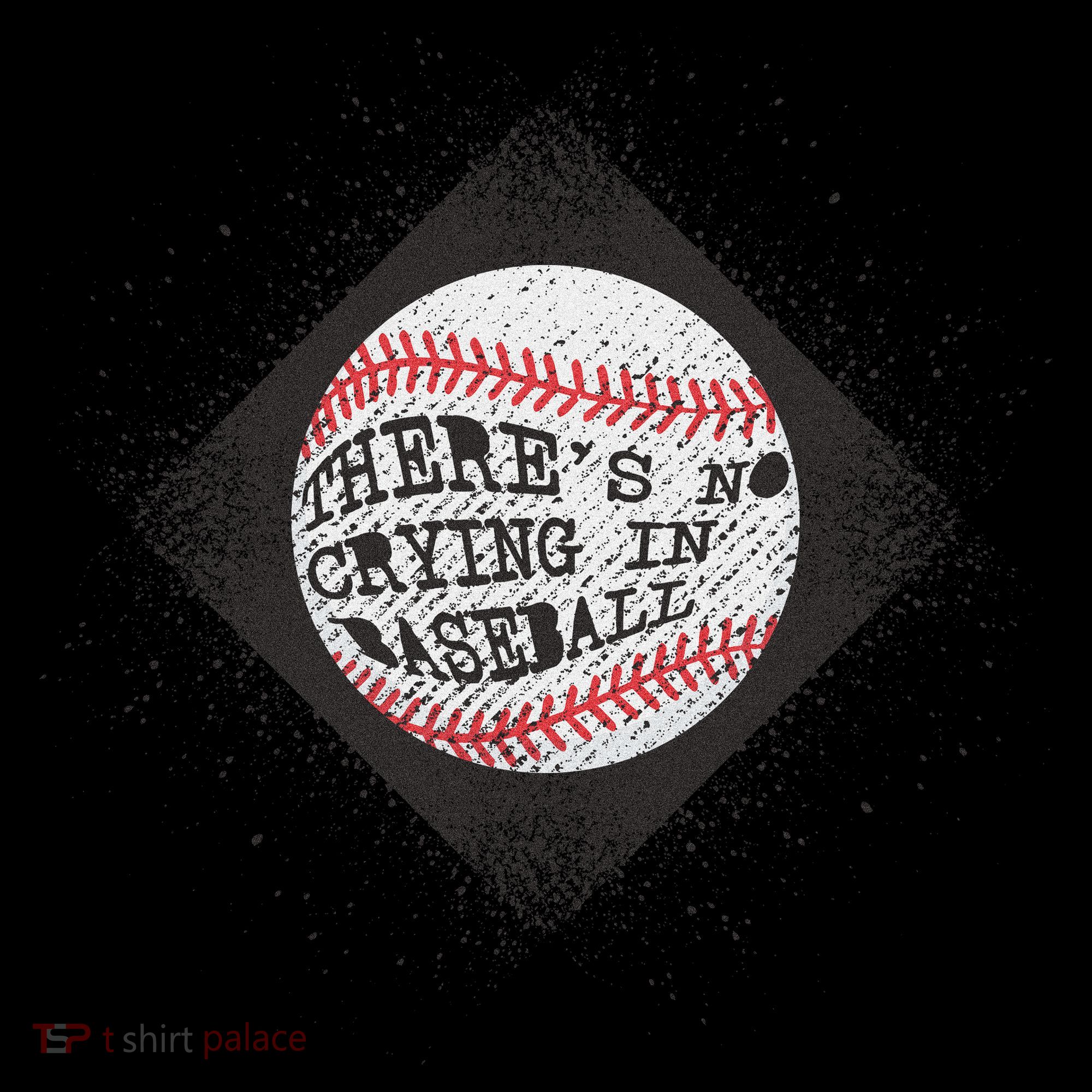 There's No Crying In Baseball Ornament